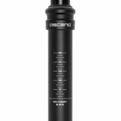 Brand-X Ascend Kids Dropper Seatpost (70mm) -House Doctor Brand X Ascend Kids Dropper Seatpost 70mm Seat Posts Black 70mm BRNDXDRPKIDS38B31527270 1
