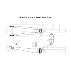 Brand-X Carbon Road Bike Fork -House Doctor Brand X20Carbon20Road20Fork