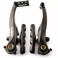 Clarks V-Brake Calipers + Levers Set -House Doctor Clarks V Brake Calipers Levers Set Brake Levers Black NotSet CLK 370 960 CH 5 4