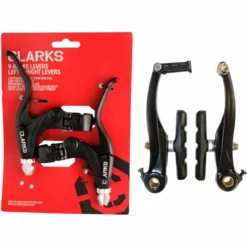 Clarks V-Brake Calipers + Levers Set -House Doctor Clarks V Brake Calipers Levers Set Brake Levers Black NotSet CLK 370 960 CH 5 5