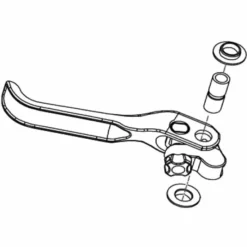 FSA K-Force Carbon Disc Brake Lever -House Doctor FSA K Force Carbon Disc Brake Lever Brake Levers Black Not Set 406 0036 0