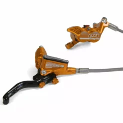 Hope Tech 3 E4 Disc Brake (Without Rotor) -House Doctor Hope Tech 3 E4 Brake No Rotor Disc Brake Callipers Orange 2019 T3E4CBFL 0