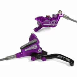 Hope Tech 3 E4 Disc Brake (Without Rotor) -House Doctor Hope Tech 3 E4 Brake No Rotor Disc Brake Callipers Purple 2019 T3E4PUBFR