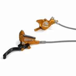 Hope Tech 3 X2 Brake - No Rotor -House Doctor Hope Tech 3 X2 Brake No Rotor Disc Brake Callipers Orange 2019 T3X2CBFL