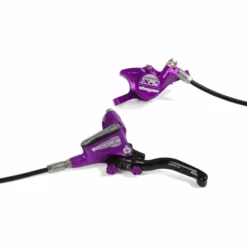 Hope Tech 3 X2 Brake - No Rotor -House Doctor Hope Tech 3 X2 Brake No Rotor Disc Brake Callipers Purple 2019 T3X2PUBFL