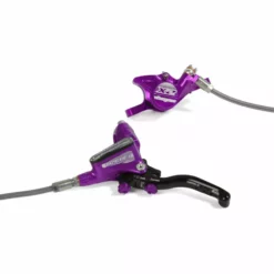 Hope Tech 3 X2 Brake - No Rotor -House Doctor Hope Tech 3 X2 Brake No Rotor Disc Brake Callipers Purple 2019 T3X2PUBFR