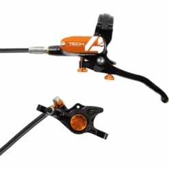 Hope Tech 4 X2 Brake - No Rotor 23 Hope Tech 4 X2 Brake - No Rotor -House Doctor Hope Tech 4 X2 Brake No Rotor Disc Brake Callipers Black Orange T4X2CL