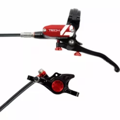 Hope Tech 4 X2 Brake - No Rotor 29 Hope Tech 4 X2 Brake - No Rotor -House Doctor Hope Tech 4 X2 Brake No Rotor Disc Brake Callipers Black Red T4X2RL