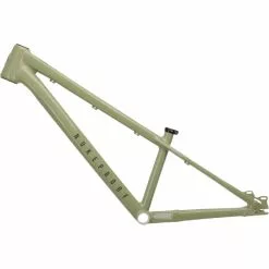 Nukeproof Solum Alloy Frame - Green / Black -House Doctor Nukeproof DSolum 260 Alloy Mountain Bike Frame 2022 Artichoke Green 04