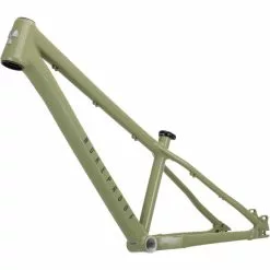Nukeproof Solum Alloy Frame - Green / Black -House Doctor Nukeproof DSolum 260 Alloy Mountain Bike Frame 2022 Artichoke Green 05