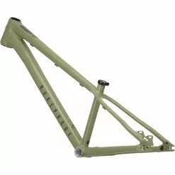 Nukeproof Solum Alloy Frame - Green / Black -House Doctor Nukeproof DSolum 260 Alloy Mountain Bike Frame 2022 Artichoke Green 06